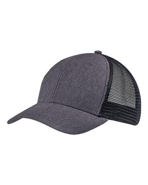 Big Accessories BA540P Women's Ponytail Cap - Black/ Black