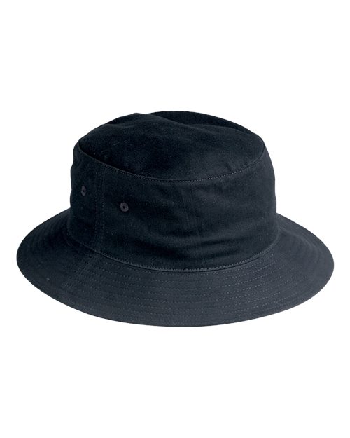 Big Accessories BX003 Crusher Bucket Hat - Black
