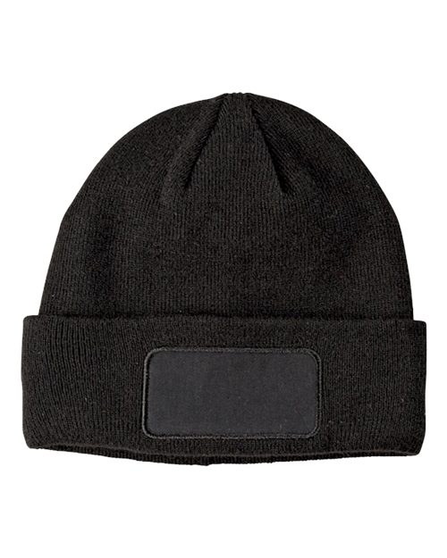 Big Accessories BA527 Patch Beanie