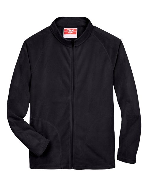 Team 365 TT90 Men's Campus Microfleece Jacket - Black