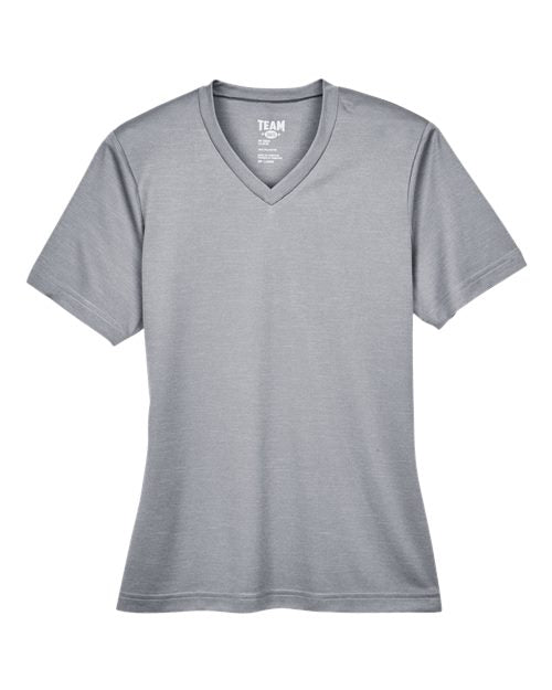 Team 365 TT11HW Women's Sonic Heather Performance T-Shirt - Athletic Heather