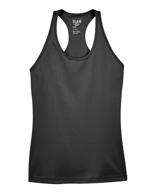 Team 365 TT11WRC Women's Zone Performance Racerback Tank - Black