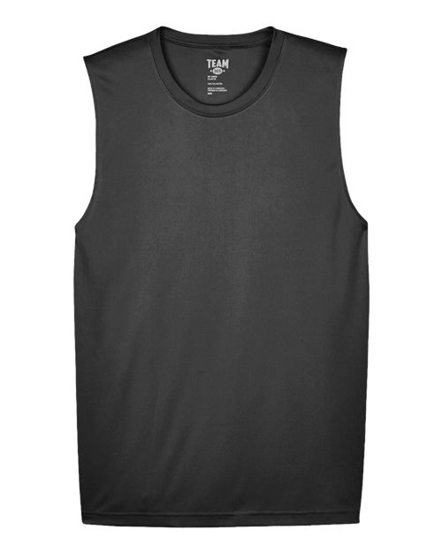 Team 365 TT11M Men's Zone Performance Muscle T-Shirt - Black