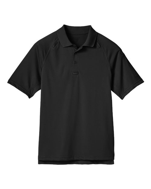 Harriton M211 Men's Advantage Tactical Performance Polo - Black