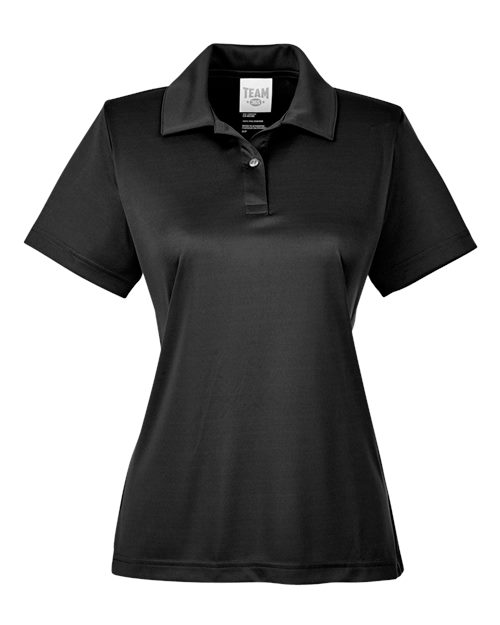 Team 365 TT51W Women's Zone Performance Polo - Black