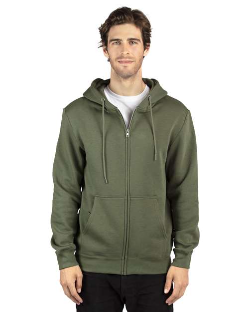 Threadfast Apparel 320Z Unisex Fleece Full-Zip Hooded Sweatshirt