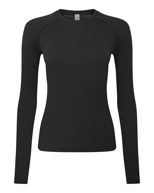 Onna NN370 Women's Unstoppable Long Sleeve Fresh Underscrub Base Layer T-Shirt - Black