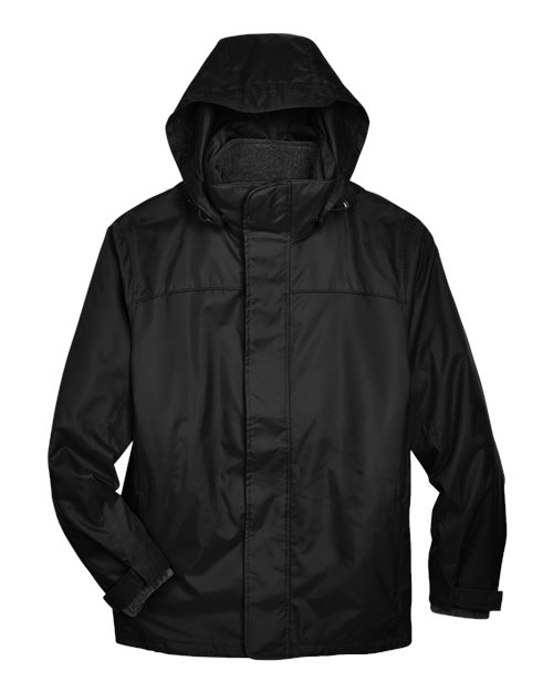 North End 88130 Men's 3-in-1 Insulated Jacket - Black