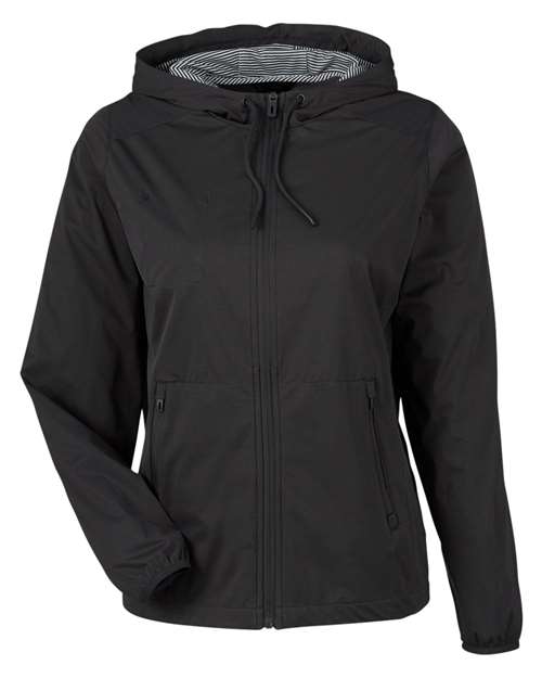 North End NE75W Women's Network Lightweight Jacket - Black Heather