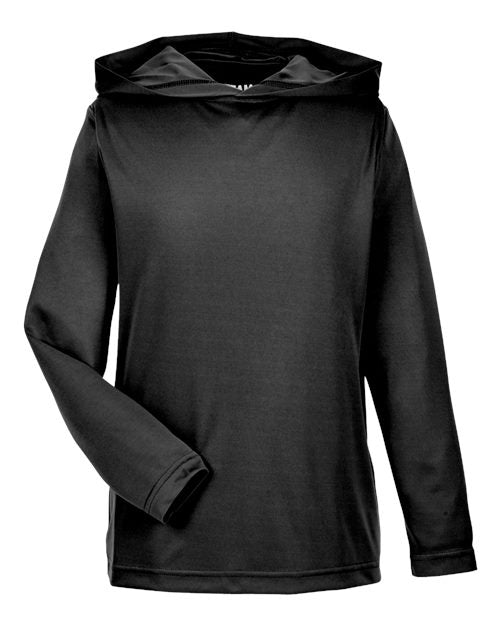 Team 365 TT41Y Youth Zone Performance Hooded Long Sleeve T-Shirt