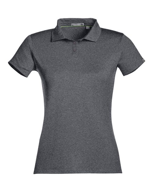 TASC Performance Inc TW938 Women's Air Lightweight Polo - Black Heather