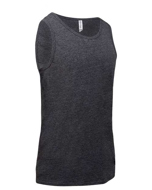 Threadfast Apparel 102C Unisex Tri-Blend Tank Top - Black Triblend