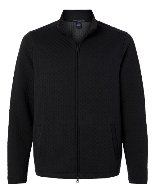 Devon & Jones DG740 Men's Berkeley Textured Full-Zip Jacket