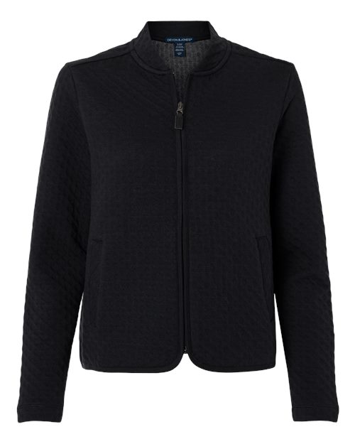 Devon & Jones DG740W Women's Berkeley Textured Full-Zip Jacket