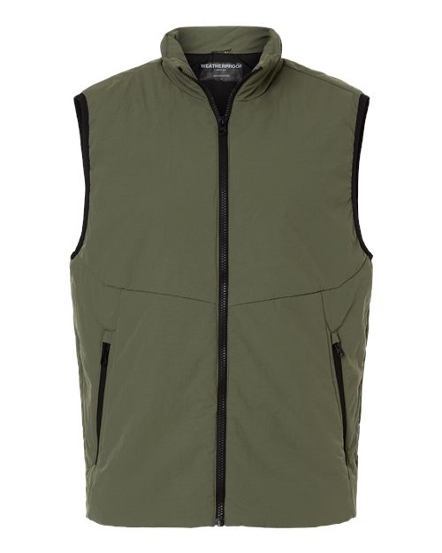 Weatherproof 26714 Men's Commuter Tech Vest - Grape Leaf