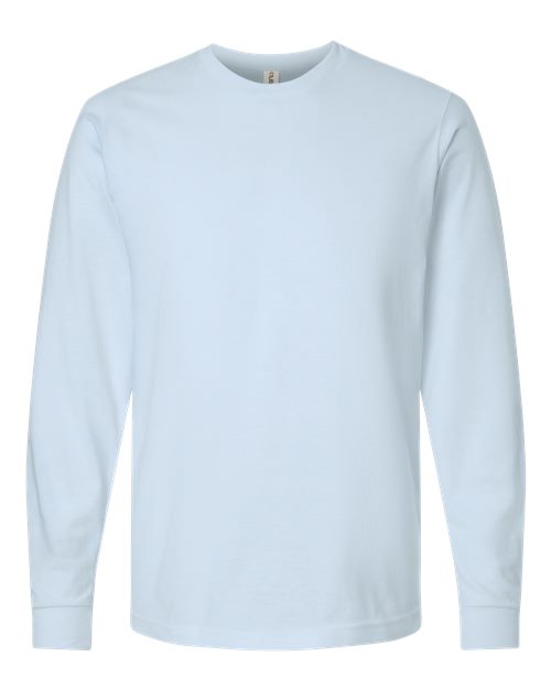 Tultex 202LS Unisex Fine Jersey Long Sleeve T-Shirt - Baby Blue