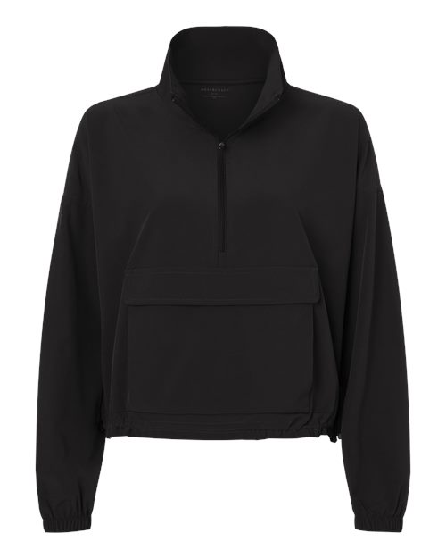 Boxercraft BW5204 Women's Stretch Woven Quarter-Zip Pullover