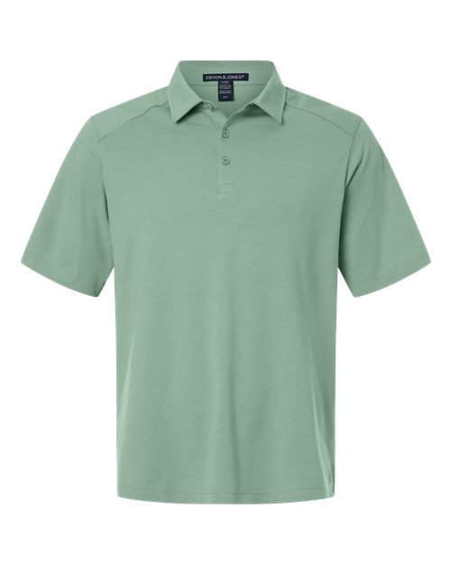 Devon & Jones DG102 Men's Seaton Pebble Textured Polo