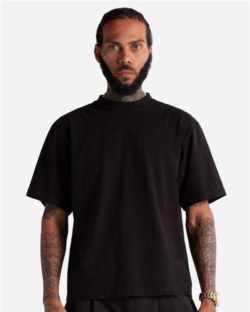 Shaka Wear SHMCS Unisex Max Heavyweight Cropped Tee - Black