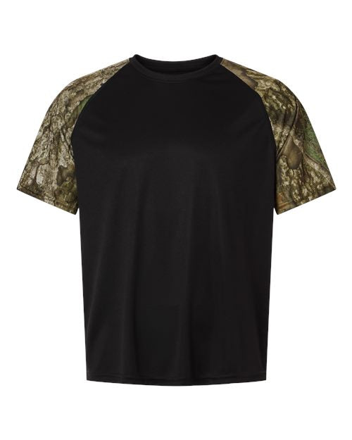 RealTree RT2103 Unisex Realtree® Performance Colorblock T-Shirt