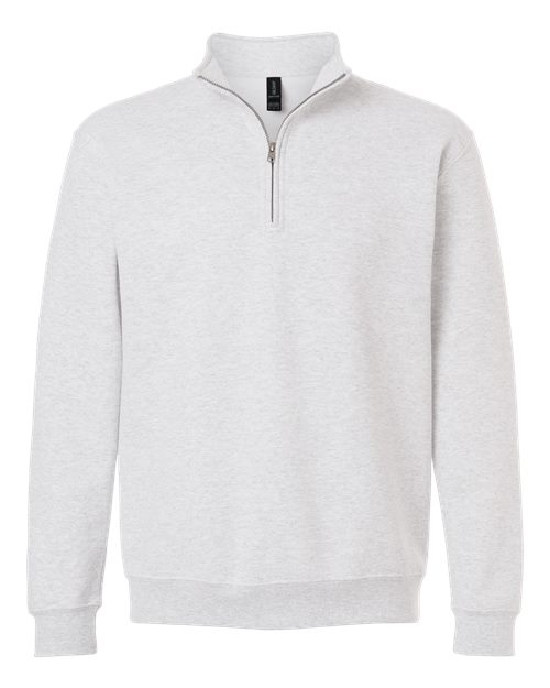 Gildan 18810 Unisex Heavy Blend™ Quarter-Zip Sweatshirt - Ash