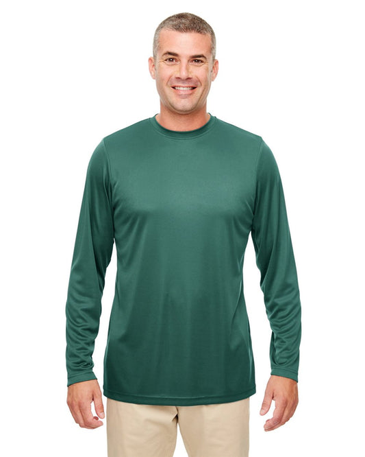 UltraClub 8622 Men's Cool & Dry Sport Performance Long Sleeve T-Shirt