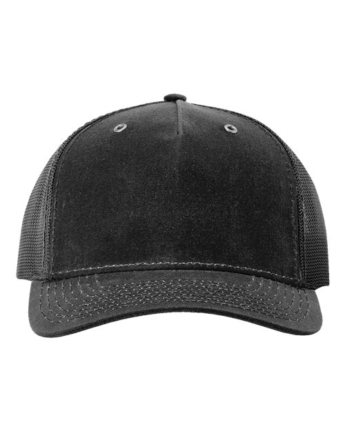 Richardson 112WH Hawthorne Trucker Cap - Black