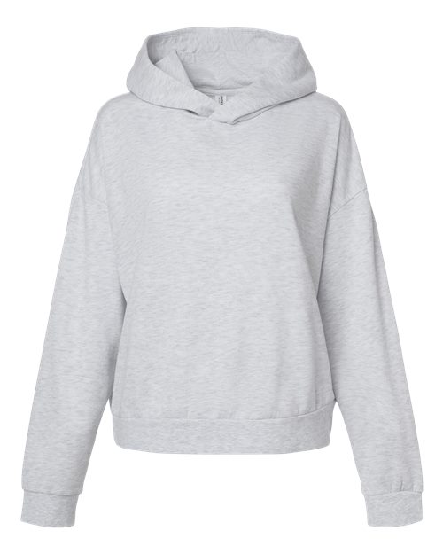 Independent Trading Co. PRM2600 Women's California Wave Wash Sunday Hooded Sweatshirt - Ash Heather