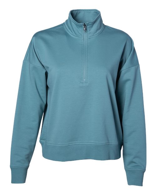 Independent Trading Co. EXP15WPQ Women's Perform Quarter-Zip Pullover