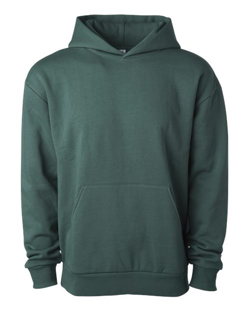 Independent Trading Co. IND330BLV Unisex Boulevard Heavyweight Hooded Sweatshirt - Alpine Green