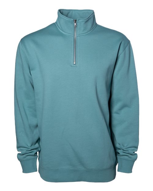 Independent Trading Co. SS4600QZ Unisex Midweight Quarter-Zip Pullover - Agave