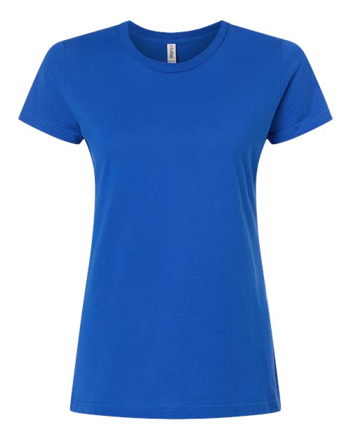 Tultex 602W Women's Combed Cotton T-Shirt - Royal