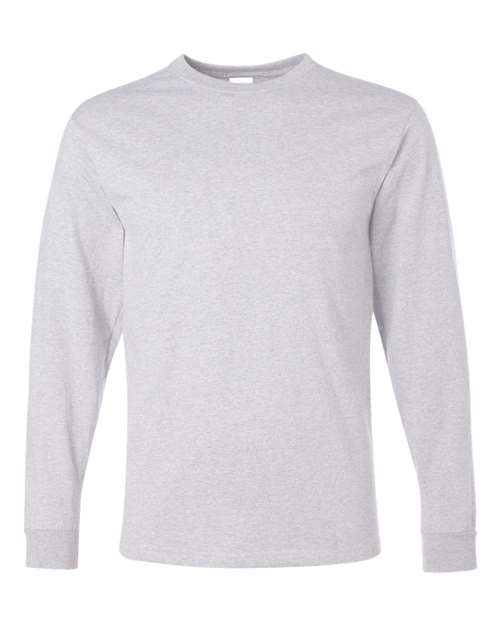 JERZEES 29LSR Unisex Dri-Power® Long Sleeve 50/50 T-Shirt - Ash