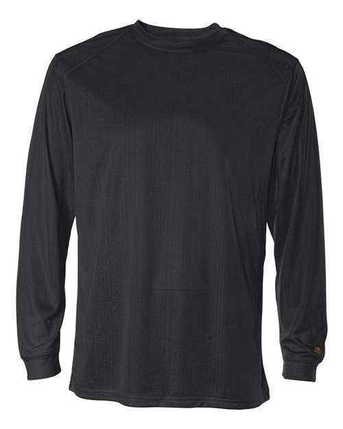 Badger 4104 Unisex B-Core Long Sleeve T-Shirt - Black
