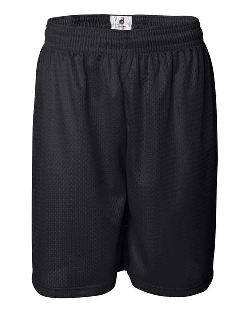Badger 7209 Men's Pro Mesh 9" Shorts - Black