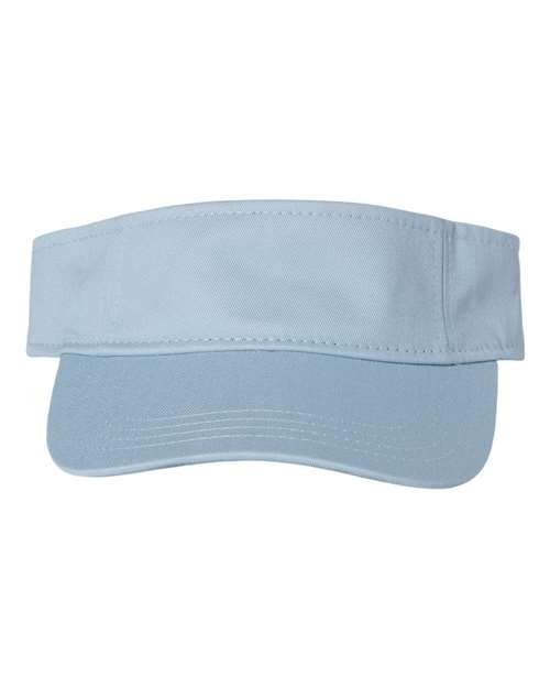 Valucap VC500 Bio-Washed Visor - Baby Blue