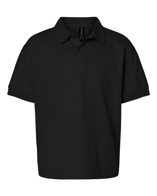 Gildan 8800B Youth DryBlend® Jersey Polo - Black