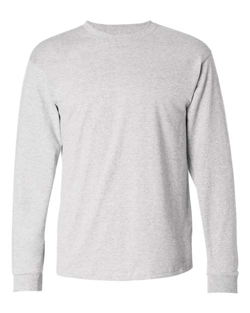 Hanes 5586 Unisex Authentic Long Sleeve T-Shirt - Ash