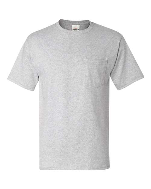 Hanes 5590 Unisex Authentic Pocket T-Shirt