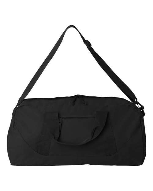 Liberty Bags 8806 Recycled 23 1/2" Large Duffel Bag - Black