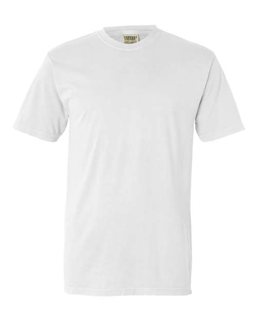 Comfort Colors 4017 Unisex Garment-Dyed Lightweight T-Shirt - White