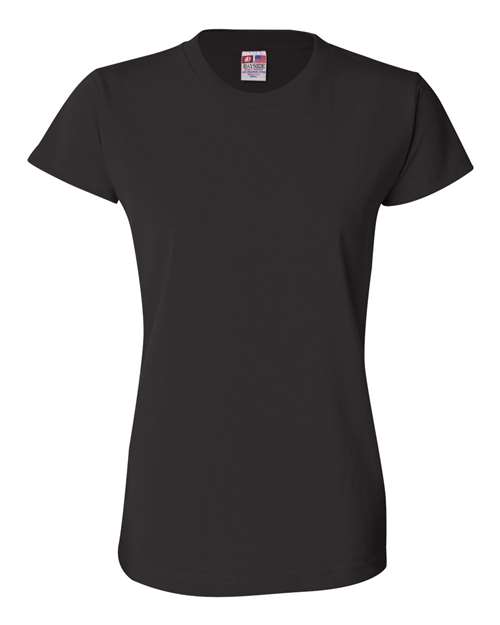 Bayside 3325 Women's USA-Made T-Shirt - Black