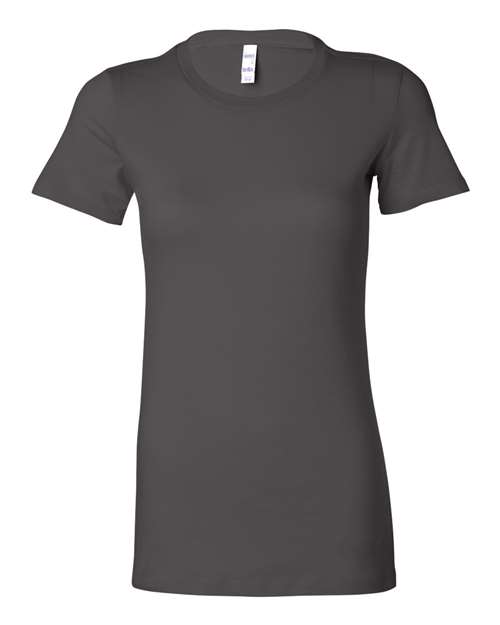 BELLA + CANVAS 6004 Women's Slim Fit Tee - Asphalt