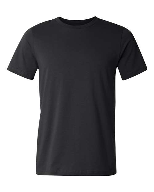 BELLA + CANVAS 3001U Unisex USA-Made Jersey Tee - Black