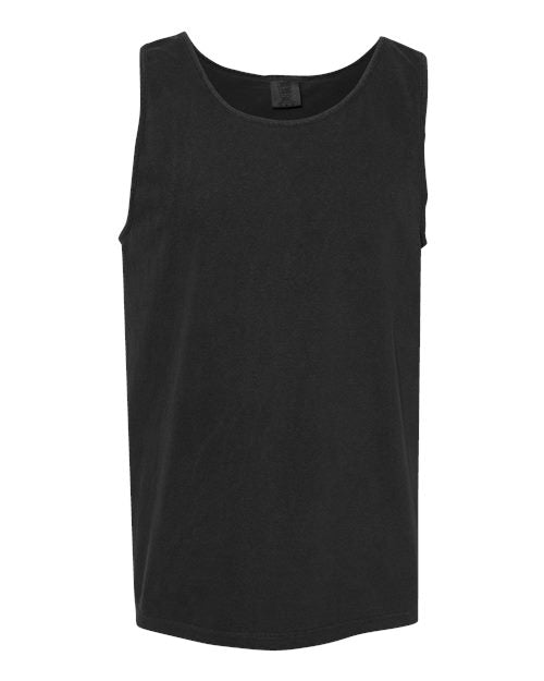 Comfort Colors 9360 Unisex Garment-Dyed Heavyweight Tank Top - Black