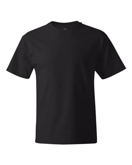 Hanes 518T Unisex Beefy-T® Tall T-Shirt - Black