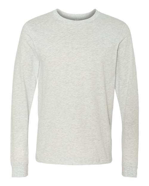 BELLA + CANVAS 3501 Unisex Jersey Long Sleeve Tee - Ash