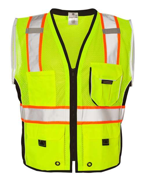 Kishigo 1513-1514 Unisex Premium Black Series® Heavy-Duty Vest