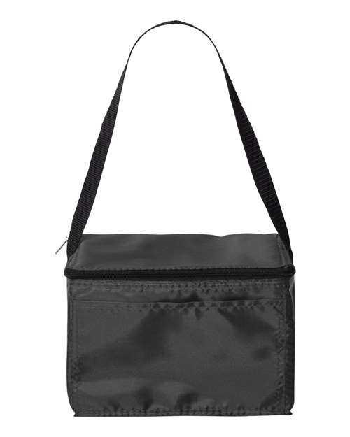 Liberty Bags 1691 Joe 6-Pack Cooler - Black