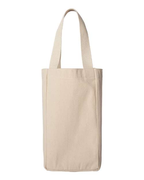 Liberty Bags 1726 Double Bottle Wine Tote - Natural